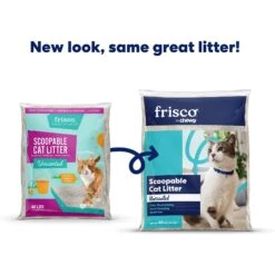 Frisco Multi-Cat Unscented Clumping Clay Cat Litter -Cat Dog Supply Store 103790 PT1. AC SS1800 V1657654927