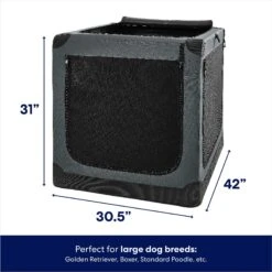 Frisco Indoor & Outdoor 3-Door Collapsible Soft-Sided Dog & Small Pet Crate -Cat Dog Supply Store 105036 PT1. AC SS1800 V1667229158