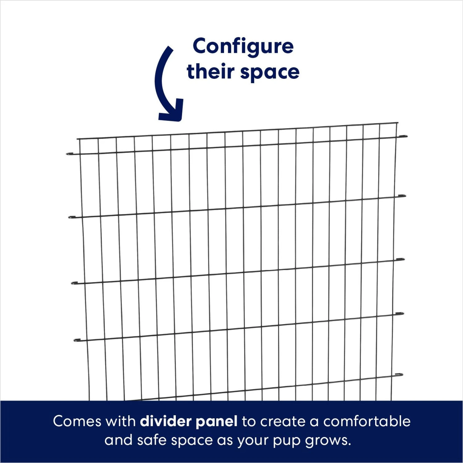 Frisco Heavy Duty Fold & Carry Single Door Collapsible Wire Dog Crate 7 Frisco Heavy Duty Fold & Carry Single Door Collapsible Wire Dog Crate - Image 5