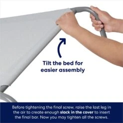 Frisco Steel-Framed Elevated Dog Bed -Cat Dog Supply Store 112076 PT5. AC SS1800 V1667485003