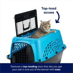 Frisco Two Door Top Load Plastic Dog & Cat Kennel -Cat Dog Supply Store 122125 PT3. AC SS1800 V1667229145
