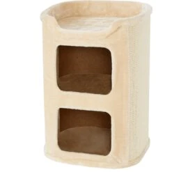 Frisco 24-in 2-Story Faux Fur Cat Condo 13 Frisco 24-in 2-Story Faux Fur Cat Condo -Cat Dog Supply Store 128083 PT5. AC SS1800 V1584453167
