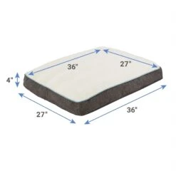 Frisco Plush Pillow Cat & Dog Bed W/ Removable Cover -Cat Dog Supply Store 129513 PT1. AC SS1800 V1647881276