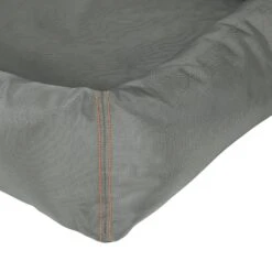 Frisco Rectangular Bolster Dog Bed W/Removable Cover, Dark Gray -Cat Dog Supply Store 144865 PT5. AC SS1800 V1578443428