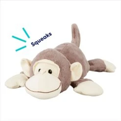 Frisco Monkey Plush Squeaky Dog Toy -Cat Dog Supply Store 147043 PT2. AC SS1800 V1686580081