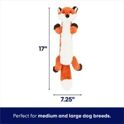 Frisco Fox Skinny Plush Squeaky Dog Toy -Cat Dog Supply Store 147049 PT1. AC SS1800 V1691776694