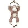 Frisco Monkey Plush With Rope Squeaky Dog Toy -Cat Dog Supply Store 147067 Main. AC SS1800 V1539286337