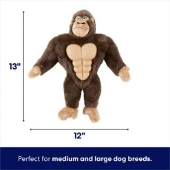 Frisco Gorilla Muscle Plush Squeaky Dog Toy 9 Frisco Gorilla Muscle Plush Squeaky Dog Toy -Cat Dog Supply Store 147084 PT1. AC SS1800 V1691776574