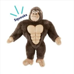 Frisco Gorilla Muscle Plush Squeaky Dog Toy 10 Frisco Gorilla Muscle Plush Squeaky Dog Toy -Cat Dog Supply Store 147084 PT2. AC SS1800 V1691776574