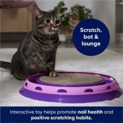 Frisco Scratch & Roll Scratcher Cat Toy With Catnip -Cat Dog Supply Store 166516 PT4. AC SS1800 V1686580077