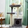 Frisco 42-in Heavy Duty Faux Fur Cat Tree & Condo -Cat Dog Supply Store 169398 MAIN. AC SS1800 V1680036190