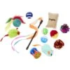 Frisco Plush, Teaser & Ball Variety Pack Cat Toy With Catnip -Cat Dog Supply Store 169686 Main. AC SS1800 V1573680776