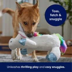 Frisco Unicorn Plush Squeaky Dog Toy -Cat Dog Supply Store 174691 PT4. AC SS1800 V1695670746