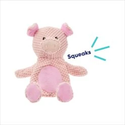 Frisco Pig Textured Plush Squeaky Dog Toy 10 Frisco Pig Textured Plush Squeaky Dog Toy -Cat Dog Supply Store 174695 PT2. AC SS1800 V1695671000