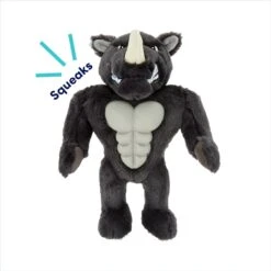 Frisco Rhino Muscle Plush Squeaky Dog Toy -Cat Dog Supply Store 174719 PT2. AC SS1800 V1691784248
