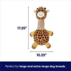 Frisco Giraffe Bobberz Plush Squeaky Dog Toy -Cat Dog Supply Store 174739 PT1. AC SS1800 V1695748353