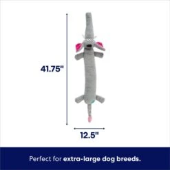 Frisco Elephant Wagazoo Plush Squeaky Dog Toy -Cat Dog Supply Store 174749 PT1. AC SS1800 V1695748838