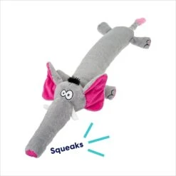 Frisco Elephant Wagazoo Plush Squeaky Dog Toy -Cat Dog Supply Store 174749 PT2. AC SS1800 V1695748864