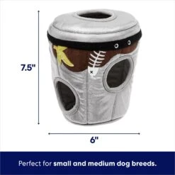 Frisco Trash Can & Raccoons Hide & Seek Puzzle Plush Squeaky Dog Toy -Cat Dog Supply Store 174757 PT1. AC SS1800 V1691784247