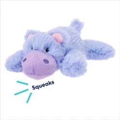 Frisco Hippo Plush Squeaky Dog Toy -Cat Dog Supply Store 175407 PT2. AC SS1800 V1695748420