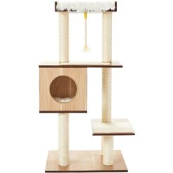 Frisco 47.5-in Modern Cat Tree & Condo -Cat Dog Supply Store 177904 PT3. AC SS1800 V1584452582
