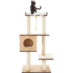 Frisco 47.5-in Modern Cat Tree & Condo -Cat Dog Supply Store 177904 PT4. AC SS1800 V1584453102