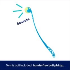Frisco Ball Launcher & Fetch Squeaky Tennis Ball Dog Toy -Cat Dog Supply Store 178477 PT2. AC SS1800 V1686580155