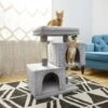 Frisco 33-in Faux Fur Cat Tree & Condo -Cat Dog Supply Store 180389 MAIN. AC SS1800 V1584451115