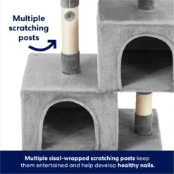 Frisco 33-in Faux Fur Cat Tree & Condo -Cat Dog Supply Store 180389 PT2. AC SS1800 V1667227240