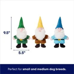 Frisco Gnome Plush Squeaky Dog Toy -Cat Dog Supply Store 204507 PT1. AC SS1800 V1695748354