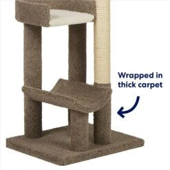 Frisco 69-in Real Carpet Wooden Cat Tree -Cat Dog Supply Store 208926 PT2. AC SS1800 V1667228667
