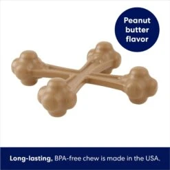 Frisco Peanut Butter Flavor Tough Nylon Dog Chew Toy -Cat Dog Supply Store 213436 PT2. AC SS1800 V1692019767