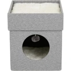 Frisco Single Cube Stackable And Collapsible Cat Condo -Cat Dog Supply Store 214367 PT3. AC SS1800 V1589908914