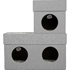 Frisco Double Cube Stackable And Collapsible Cat Condo -Cat Dog Supply Store 214369 PT6. AC SS1800 V1589908944