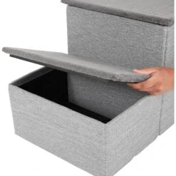 Frisco Collapsible Cat & Dog Stairs & Storage -Cat Dog Supply Store 214371 PT3. AC SS1800 V1589908957