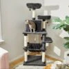 Frisco 64-in Cat Tree With Hammock, Condo, 2 Top Perches With Bed 1 Frisco 64-in Cat Tree With Hammock, Condo, 2 Top Perches With Bed -Cat Dog Supply Store 214387 MAIN. AC SS1800 V1606832386