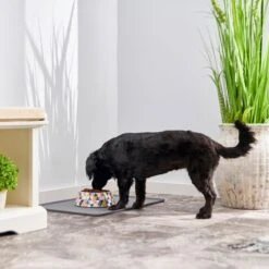 Frisco Colorful Geometric Melamine Bowl -Cat Dog Supply Store 216054 PT7. AC SS1800 V1605662213