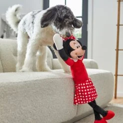 Disney Minnie Mouse Wagazoo Plush Squeaky Dog Toy, Extra Long -Cat Dog Supply Store 220836 PT3. AC SS1800 V1621383402