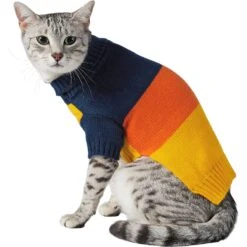 Frisco Colorblock Dog & Cat Turtleneck Sweater With Sleeves 11 Frisco Colorblock Dog & Cat Turtleneck Sweater With Sleeves -Cat Dog Supply Store 223819 PT2. AC SS1800 V1599481036