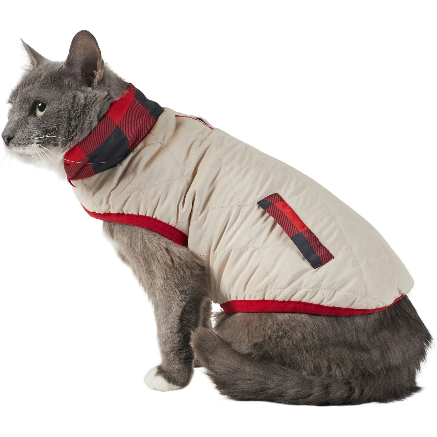 Frisco Quilted Water-Resistant Reversible Insulated Dog & Cat Jacket 3 Frisco Quilted Water-Resistant Reversible Insulated Dog & Cat Jacket