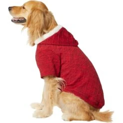 Frisco Textured Knit Dog & Cat Hoodie 12 Frisco Textured Knit Dog & Cat Hoodie -Cat Dog Supply Store 224233 PT2. AC SS1800 V1637685691