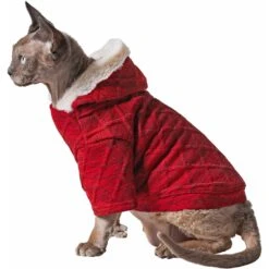 Frisco Textured Knit Dog & Cat Hoodie 13 Frisco Textured Knit Dog & Cat Hoodie -Cat Dog Supply Store 224233 PT3. AC SS1800 V1637667403