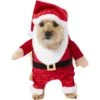 Frisco Front Walking Santa Dog & Cat Costume, 1 Count -Cat Dog Supply Store 228785 MAIN. AC SS1800 V1631300256