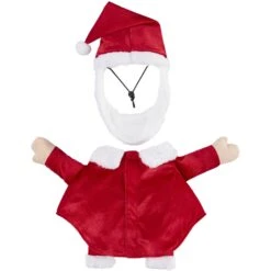 Frisco Front Walking Santa Dog & Cat Costume, 1 Count -Cat Dog Supply Store 228785 PT5. AC SS1800 V1600711946