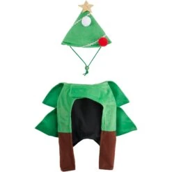 Frisco Front Walking Christmas Tree Dog & Cat Costume -Cat Dog Supply Store 229164 PT5. AC SS1800 V1601090487