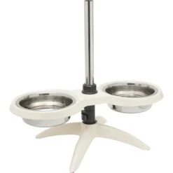 Frisco Adjustable Stainless Steel Double Elevated Dog Bowls 11 Frisco Adjustable Stainless Steel Double Elevated Dog Bowls -Cat Dog Supply Store 232097 PT2. AC SS1800 V1605110599