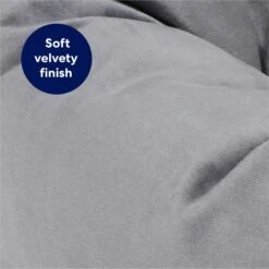 Frisco Velvet Round Bolster Dog Bed W/Removable Cover -Cat Dog Supply Store 232178 PT4. AC SS1800 V1671203005