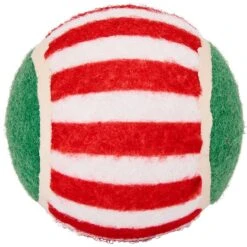 Frisco Holiday Wreath Fetch Squeaky Tennis Ball Dog Toy -Cat Dog Supply Store 233189 PT2. AC SS1800 V1665759769