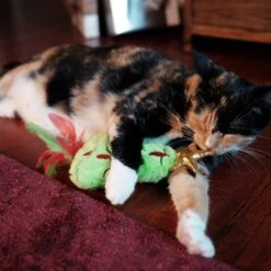 Frisco Holiday Christmas Tree Plush Kicker Cat Toy With Catnip -Cat Dog Supply Store 233305 PT2. AC SS1800 V1602172376