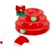 Frisco Holiday Santa Hat & Mistletoe Cat Tracks Cat Toy -Cat Dog Supply Store 233317 MAIN. AC SS1800 V1694813221